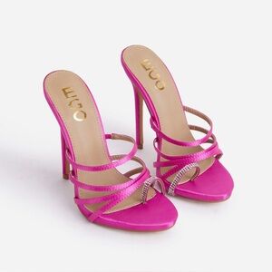 FUCHSIA DIAMENTE HEELS